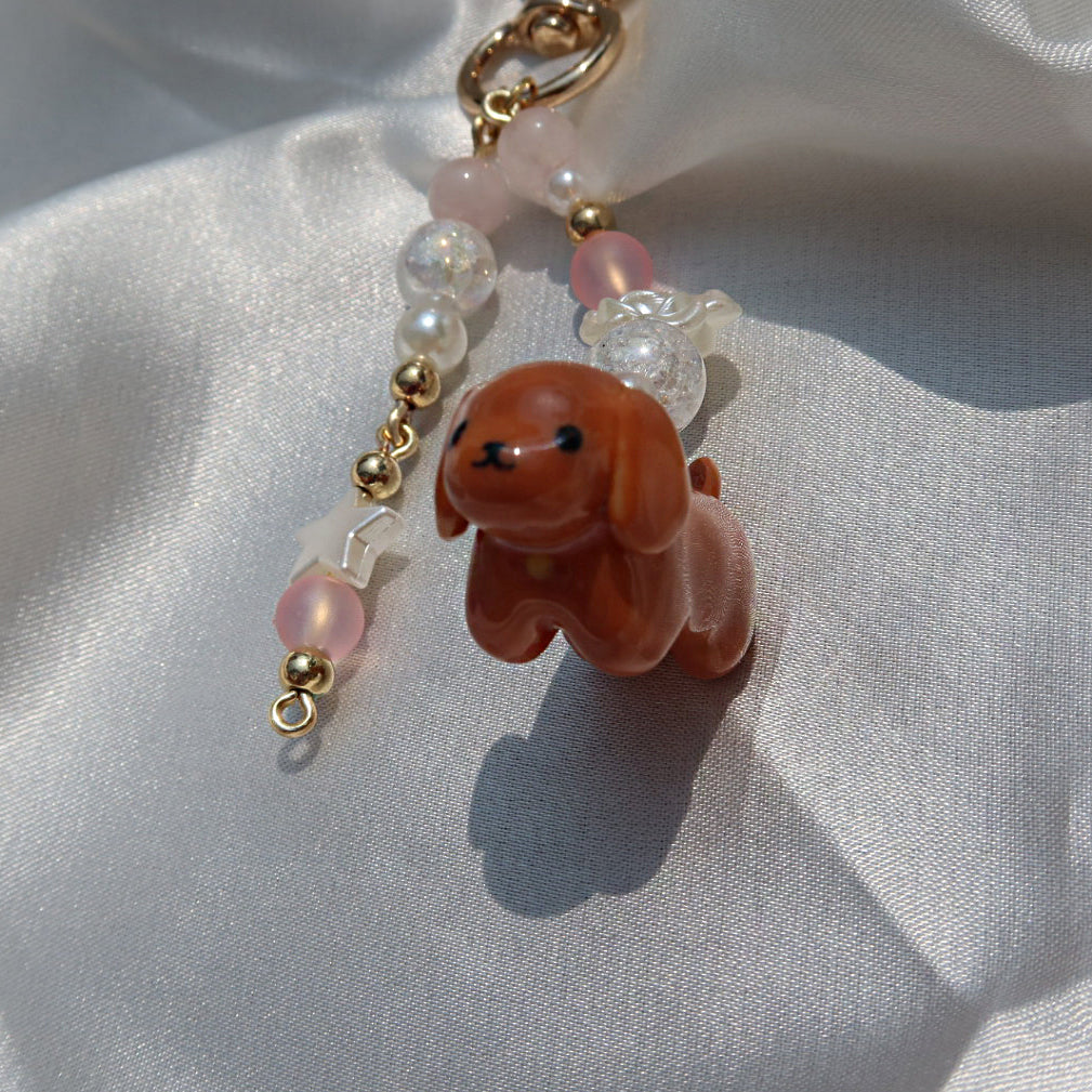 Mini Dachshund Keychain