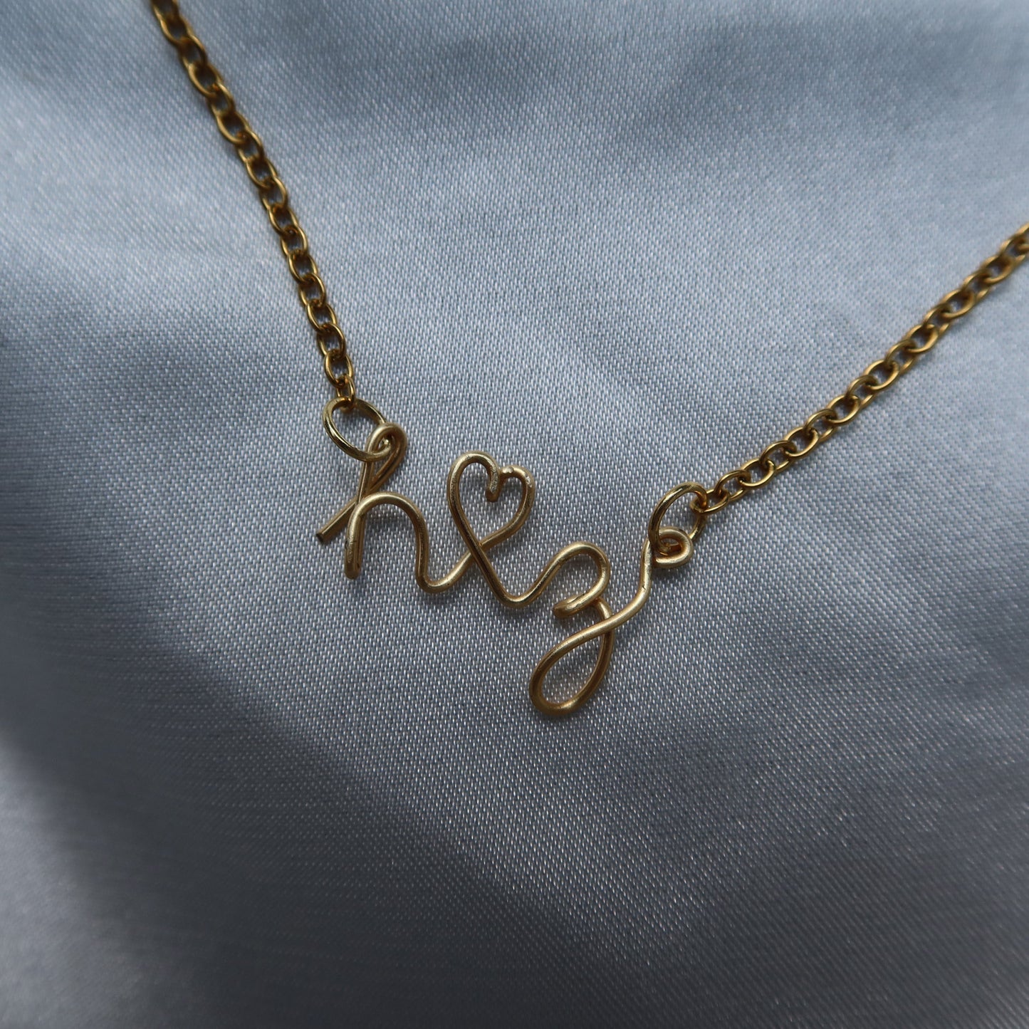 Couple Initials Necklace