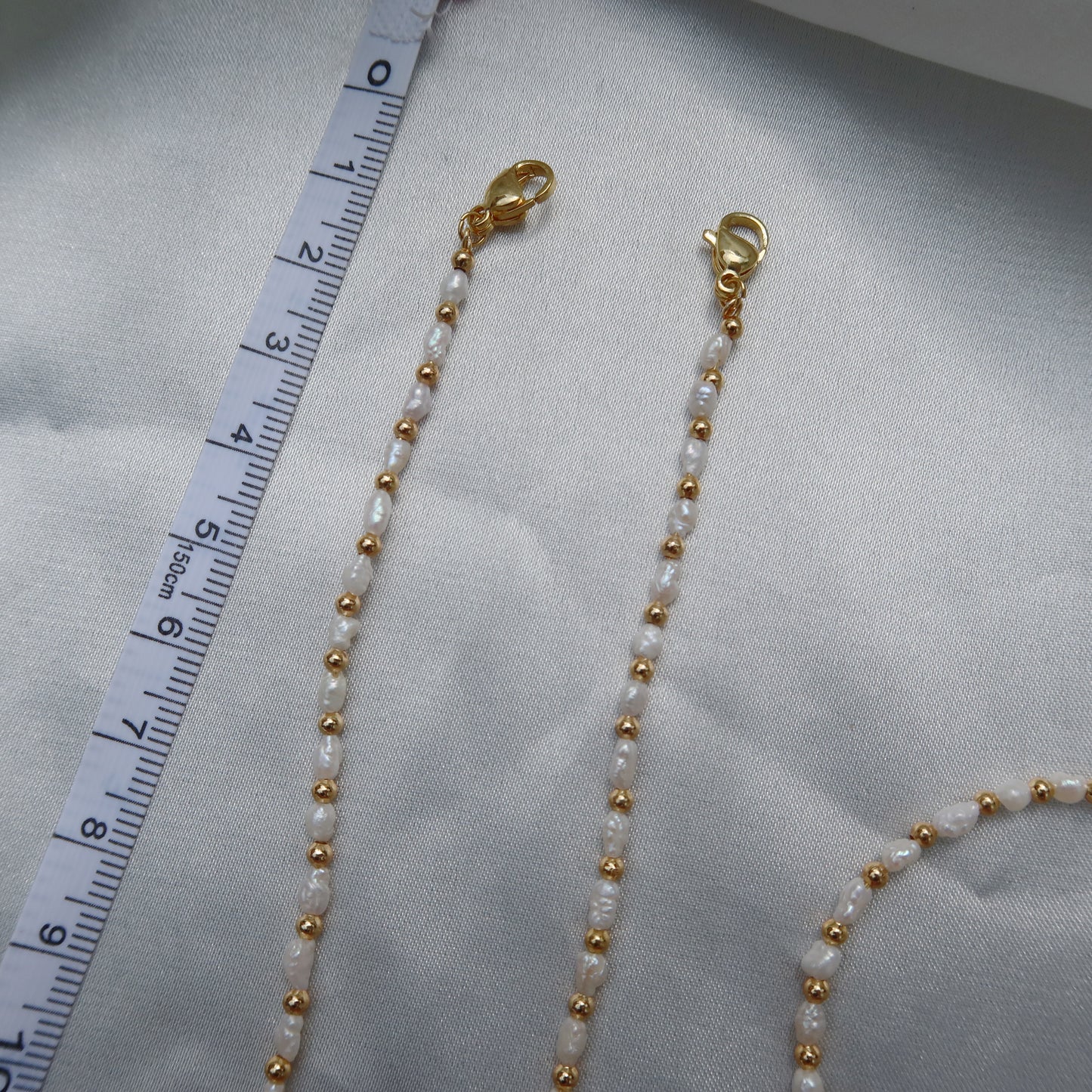 Gold Pearl Bracelet