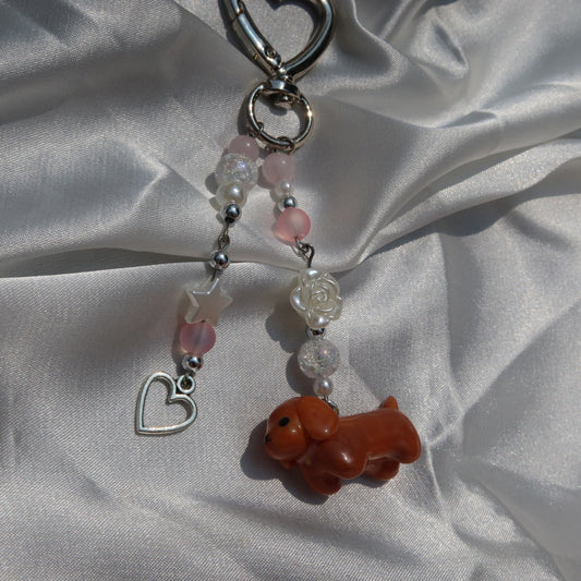 Mini Dachshund Keychain
